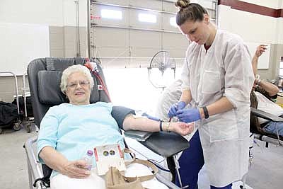 Hodag MASH Blood Drive draws crowd to armory