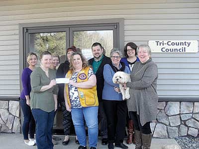 Lions support Tri-County Council