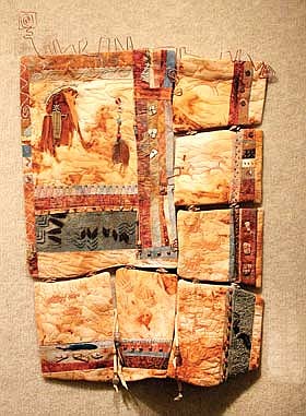 Fiber art from regional artists on display in the Nicolet College Art Gallery