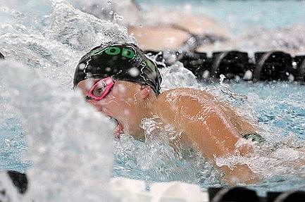 Hodag swimmers use close finishes to nip Lakeland 91-78