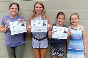 Crawdad race winners