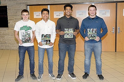 Juniors Martin, Erikson voted RHS football MVPs