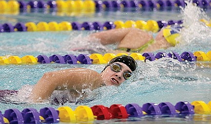Winnicki eyes personal records at state swim meet