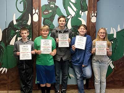 JWMS&#8200;Students of the month