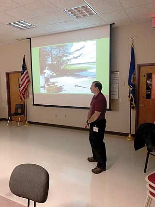 RHS students learn about  human-caused injuries to wildlife