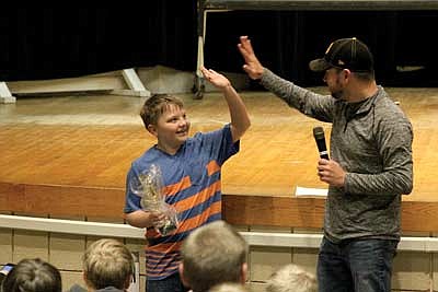 JWMS student receives 'Hero of the Week' award