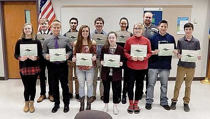 RHS Students of the month