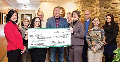 Associated Bank donates to OCEDC  to support Northwoods entrepreneurship