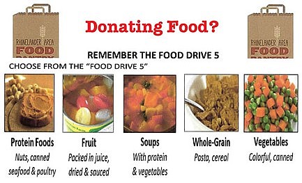RAFP encourages healthy food choices with the Food Drive 5 Program