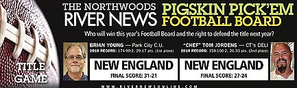 Young, Jordens to vie for River News Pigskin Pick'em championship
