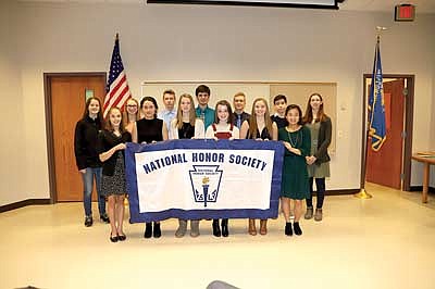 New National Honor Society members