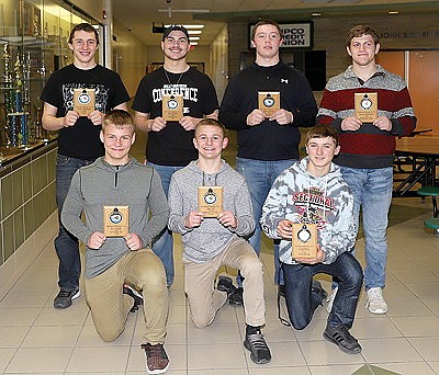 Rhinelander wrestling team hands out awards