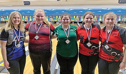 Bourcier, District 9 bowling all-stars finish third