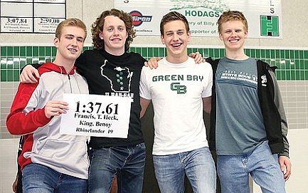 Swimming: RHS record board gets facelift