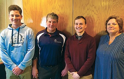 Kiwanis Honors Fab Lab members