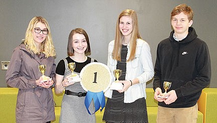 Rhinelander students earn first place at Nicolet's high school business competition