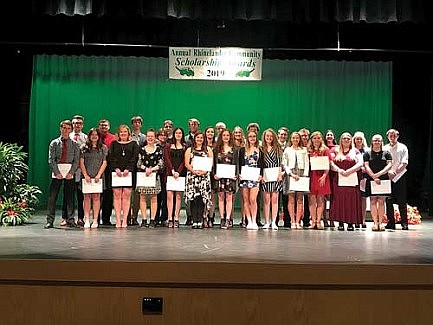 Rhinelander High School seniors  receive scholarships totaling over $230,000