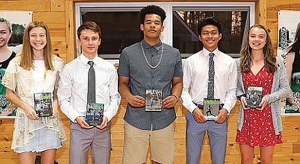 Photo: Track award winners