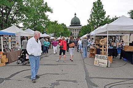 Art Fair on the Courthouse Lawn June 8