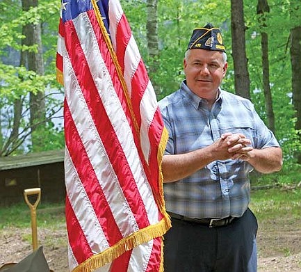 Groundbreaking held for American Legion Family Cabin