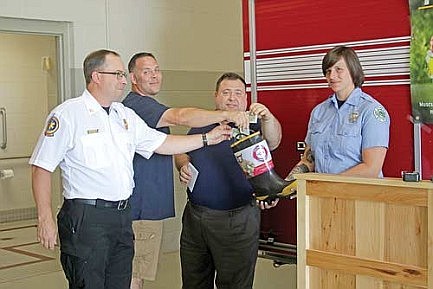 Fire department begins annual Fill the Boot campaign