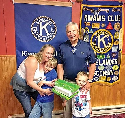Kiwanis Club donates iPad