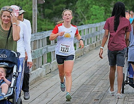 Photo: Engel takes 5th in Bear Cupboard half marathon 