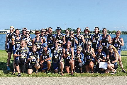 Island City Dragon Boat team glides to gold at regionals
