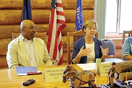 Baldwin, Cole get feedback on timber program