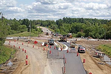 Rhinelander roundabout to open week of Aug. 19