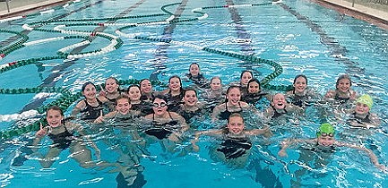JWMS&#8200;swim team wins home triangular