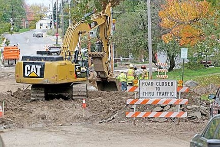 Gas line rupture