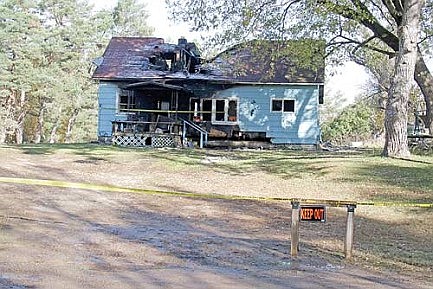 Sunday fire damages house on Fire Tower Road