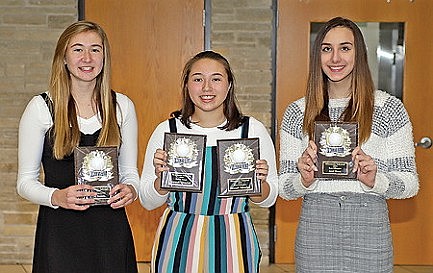 RHS volleyball team hands out awards