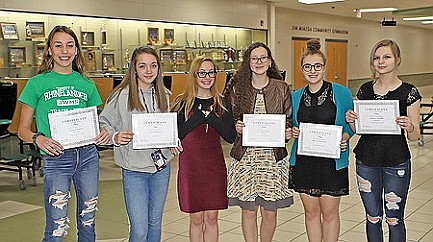 PHOTO: JV volleyball awards