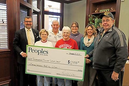 Peoples State Bank collects more than  7,500 items in military care package drive