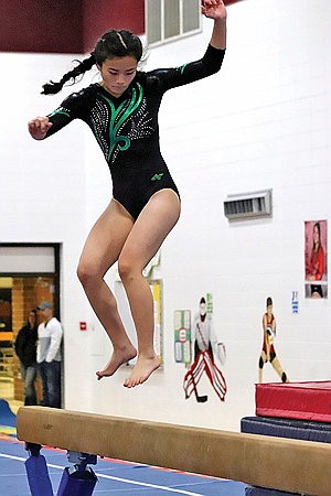 Hodag gymnasts take 2nd in season opener