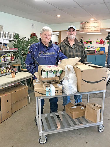 Hodag Sno-trails Club collects items for the Food Pantry 