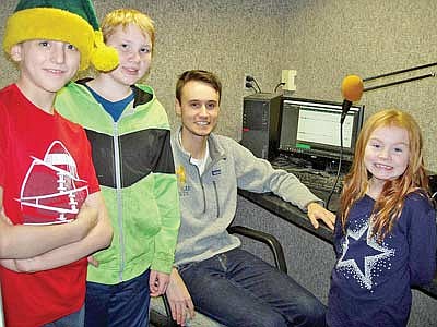 NCES Culture Club students visit Newswatch 12