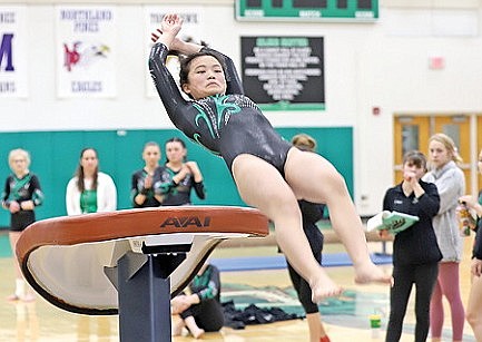 Hodag gymnasts overcome adversity in win over Mosinee