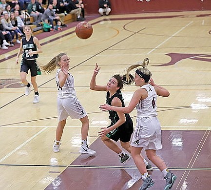 Lady Hodags use big second half to down Antigo 77-41