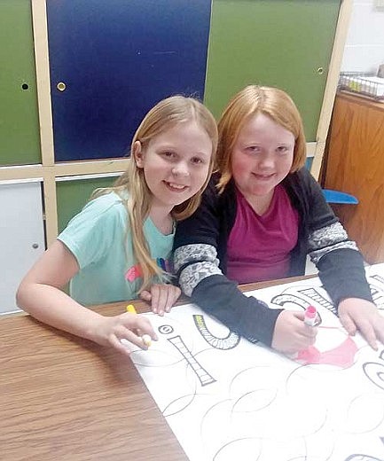 Pelican fourth-grade students demonstrate math skills, show off art projects during Family Night