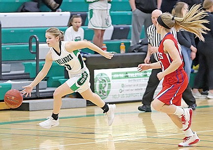 Lady Hodags steamroll Northland Pines 75-39