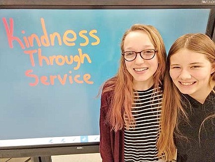 Kindness through service at James Williams Middle School