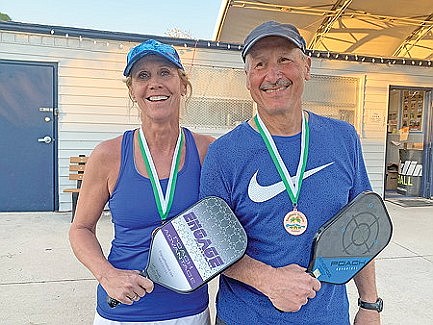 Area pickleball players place in national tourney