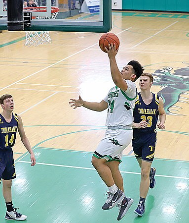 Hodag hoops uses big runs to down Tomahawk 84-41