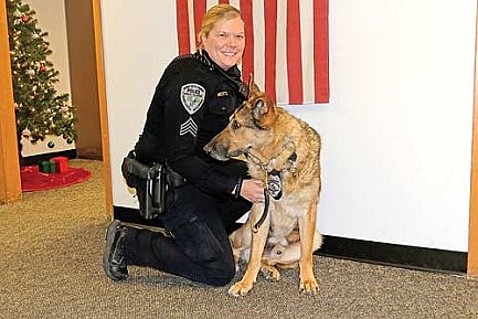 Local police mourn the loss of retired K-9