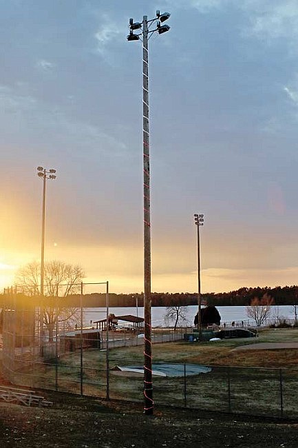 Lights of the Northwoods group lighting up symbol of hope