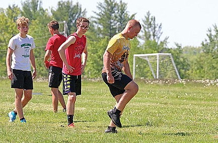 Players seize opportunity to exercise together