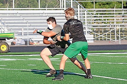 RHS&#8200;football team holds camp